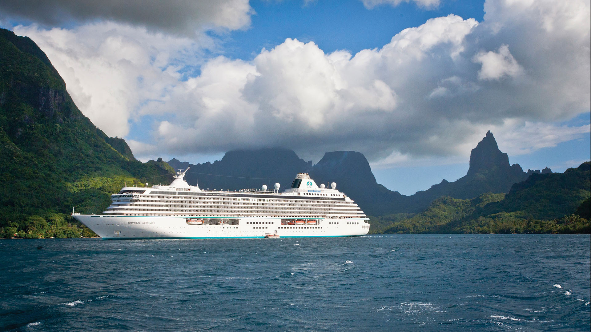 Crystal Serenity in Moorea